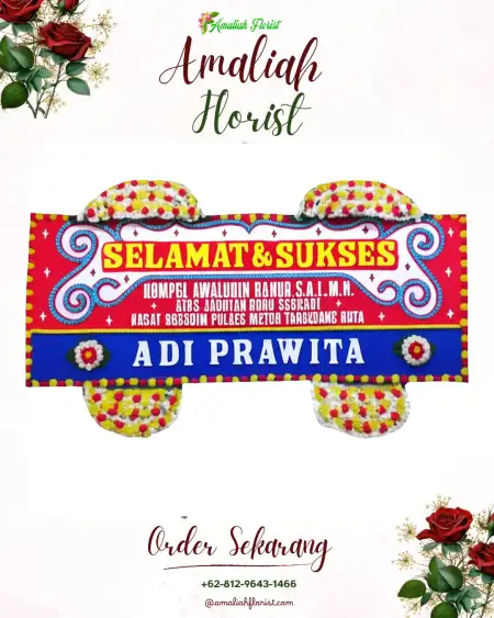 Papan Bunga Ucapan Selamat Sudajayagirang